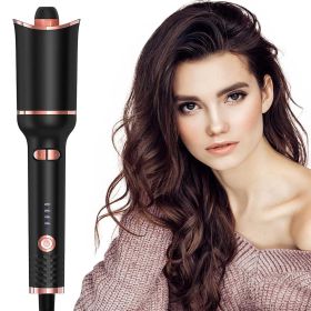 Automatic Curling Iron, Ceramic Ionic Auto-Rotating Hair Curling Wand
