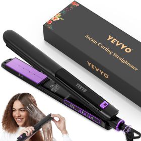 Steam Straighteners for Hair, Professional Salon Titanium Vapor Straightening Irons