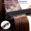Steam Straighteners for Hair, Professional Salon Titanium Vapor Straightening Irons