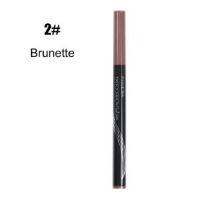 New Long Lasting Ultra-Fine Four-Comb Eyebrow Pencil (Option: Brunette)
