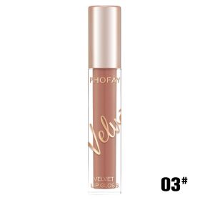 PHOFAY Velvet Lip Gloss (Option: 3)
