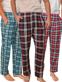 Ice Silk Fabric Single Trousers (Option: 3pc-XXL)