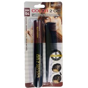 ABSOLUTE Color 2 Go Hair Mascara (Color: Natural Brown)