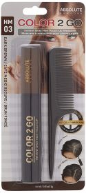 ABSOLUTE Color 2 Go Hair Mascara (Color: Dark Brown)