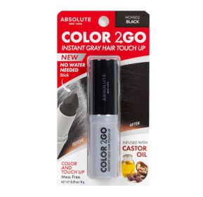 ABSOLUTE Color 2 Go - Instant Root Touch Up Hair Stick (Color: Black)