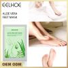 Kameel Melk Voet Masker Alo������ Vera Peeling Voeten Masker Exfoliating Sok Scrub Voor Pedicure Anti Crack Verwijderen Dode Huid Voet patch Care